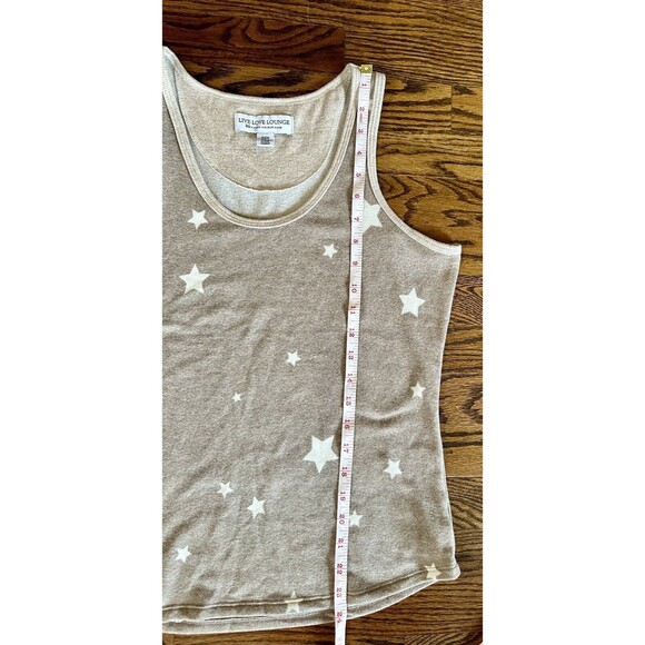 Karen Neuburger LiveLoveLounge Tan Tank Top Womens Small‎ Scoop Neck Sleeveless - Picture 4 of 7